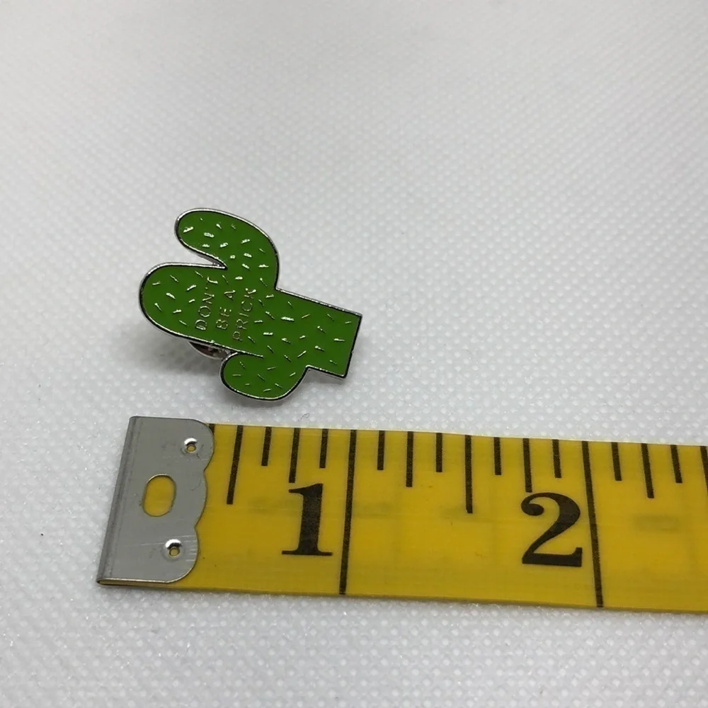 3/$25 Cactus “Don’t Be A Prick” Brooch Pin Enamel Pin